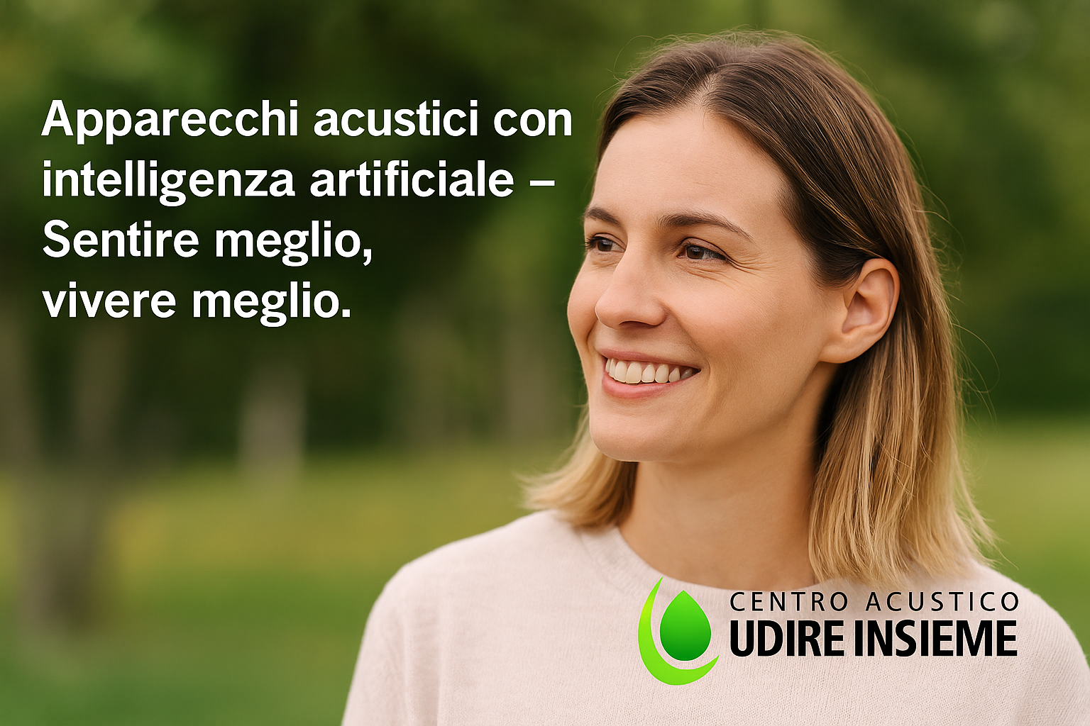 Apparecchi acustici intelligenti con intelligenza artificiale presso il centro acustico Udire Insieme di Padova